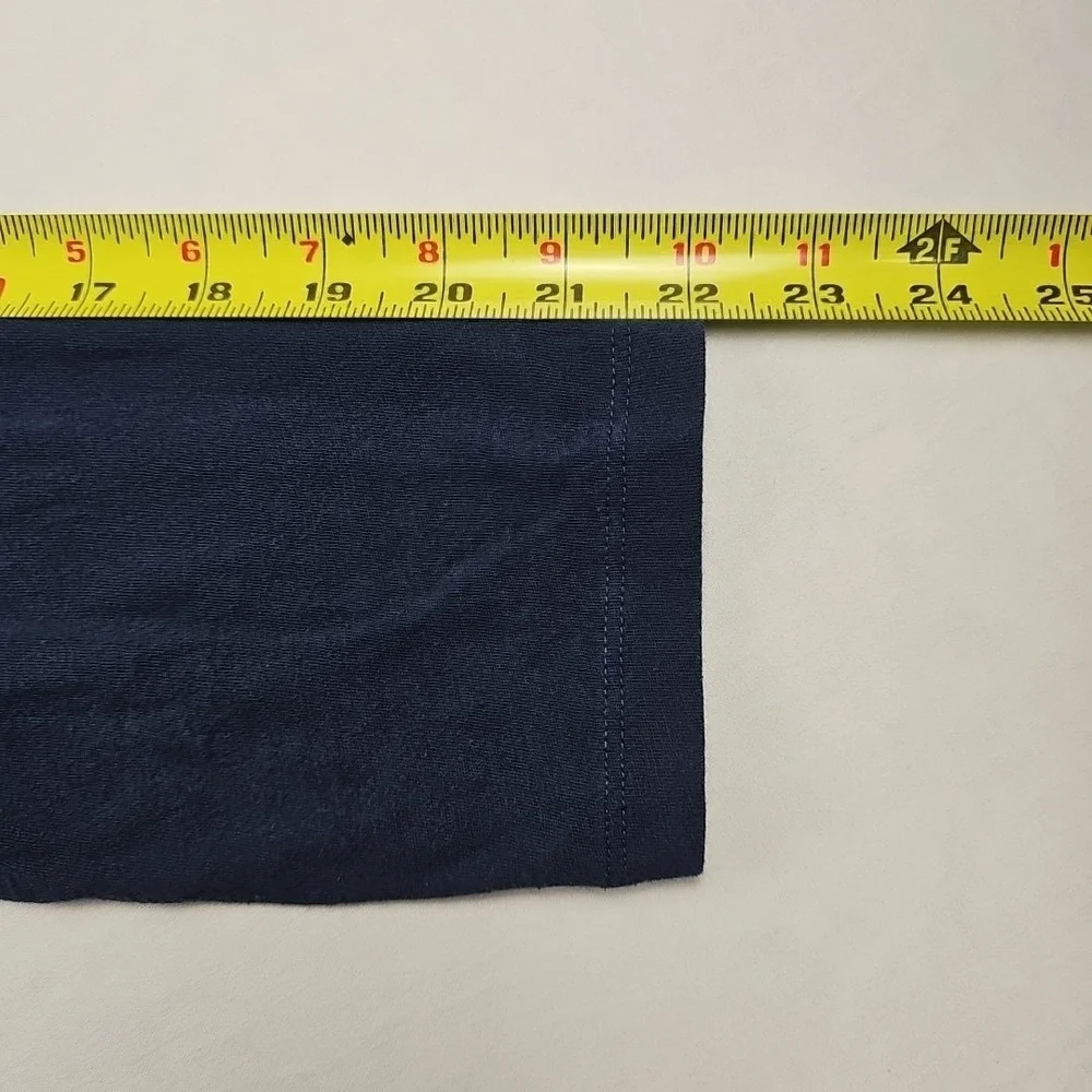 Old Navy T-shirt Boys XXL/18 Navy Blue Long Sleeve Basic Top Casual